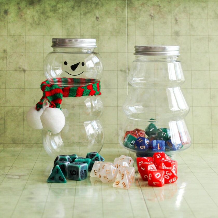 Christmas Snowman Christmas Tree Dice Gift - Image 2