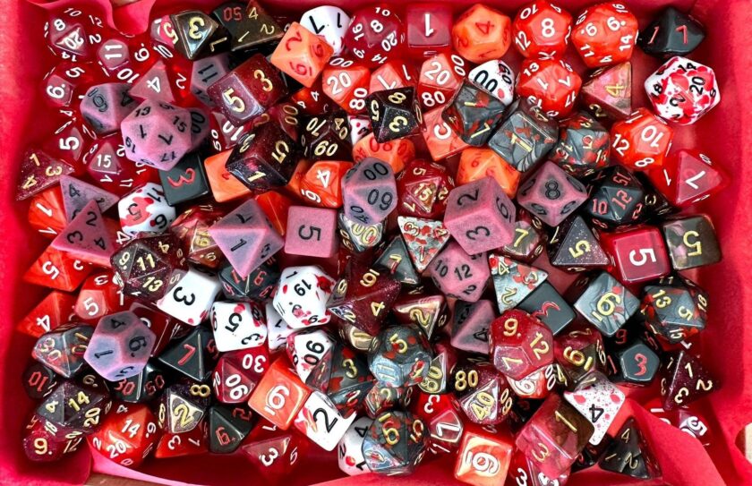 Red DnD Dice Set - Image 4