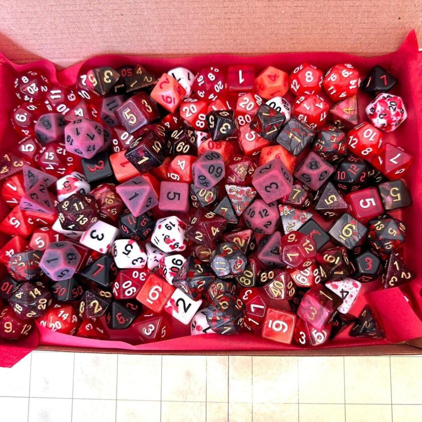 Red DnD Dice Set - Image 7