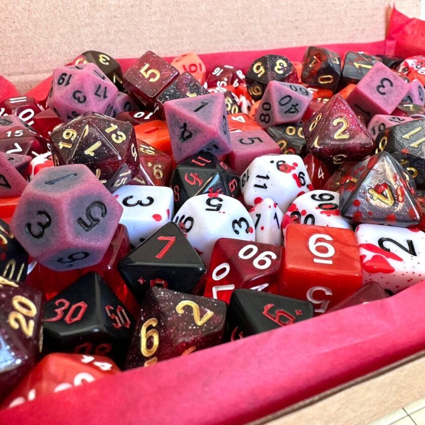 Red DnD Dice Set - Image 5