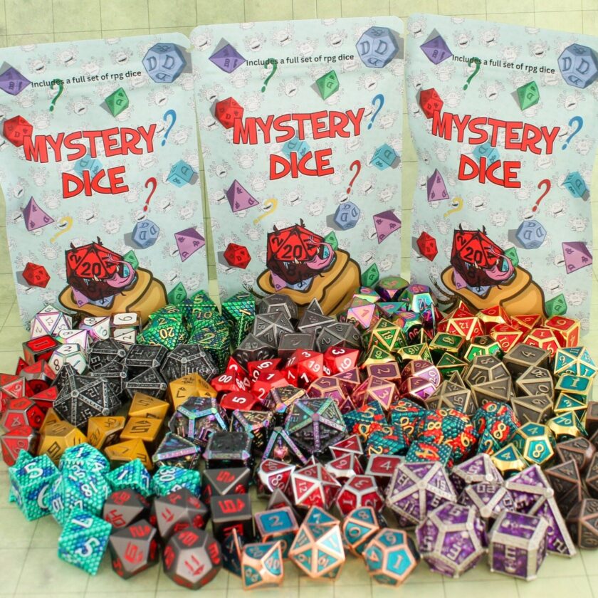 Mystery Metal Dice