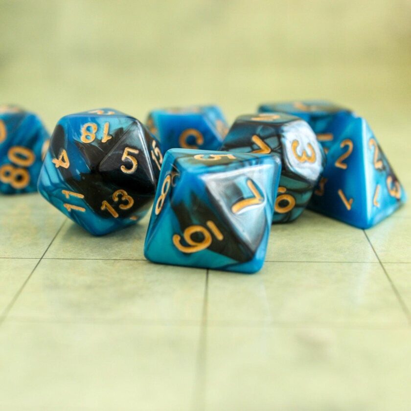 Blue Slush Dice Set - Image 2