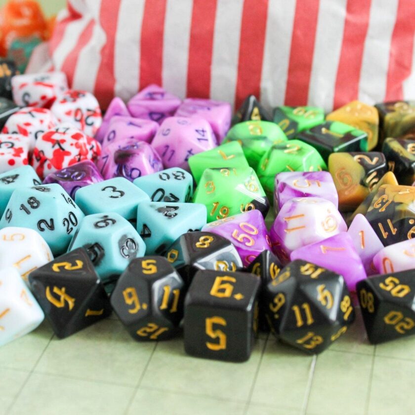 Tear and Share Bulk Mystery Dice Sets