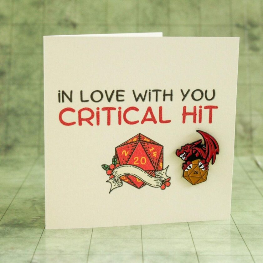 In Love With You Critical Hit Card