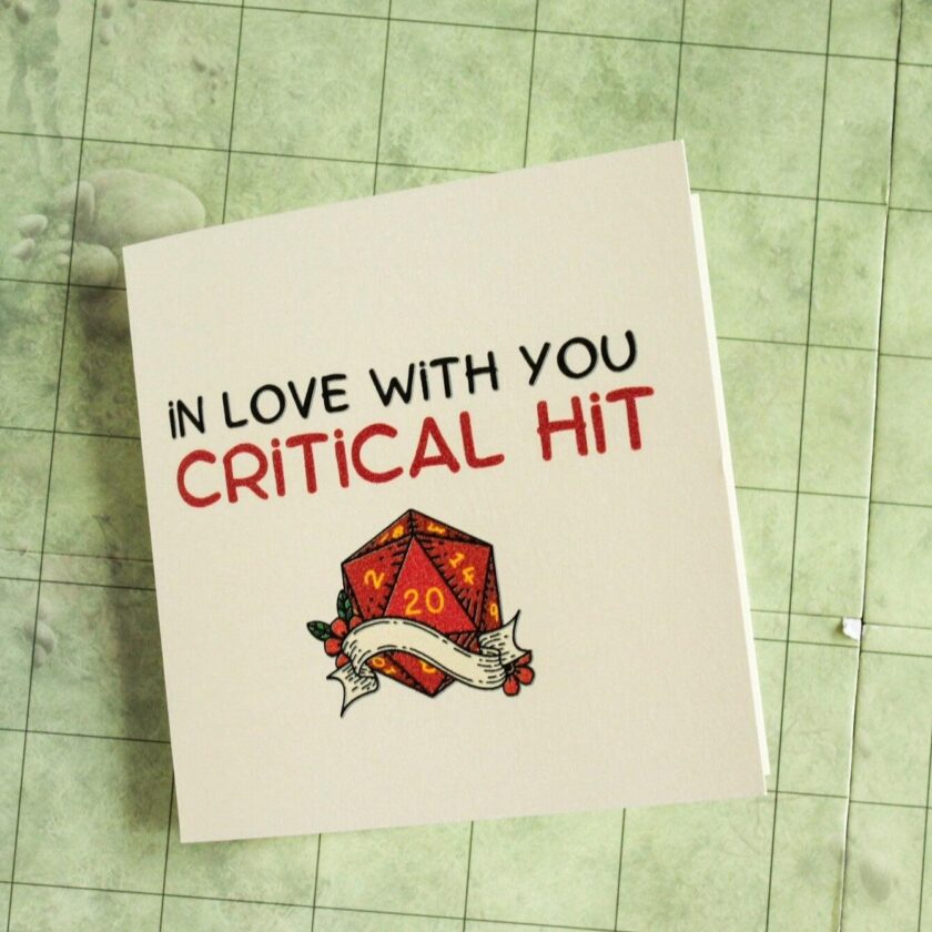 In Love With You Critical Hit Card - Image 4