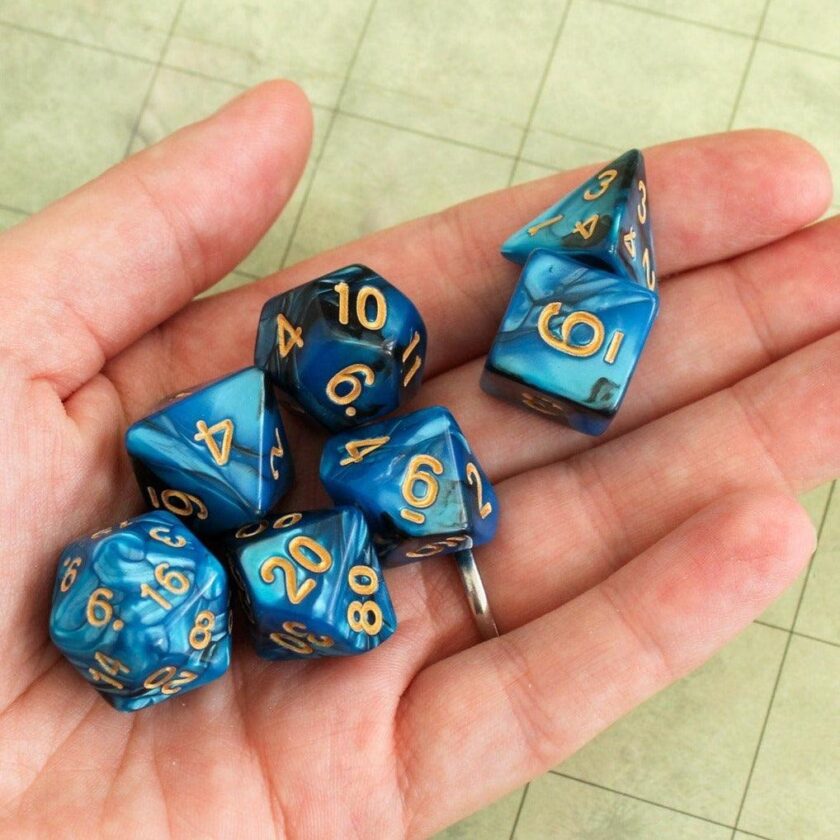 Blue Slush Dice Set - Image 3