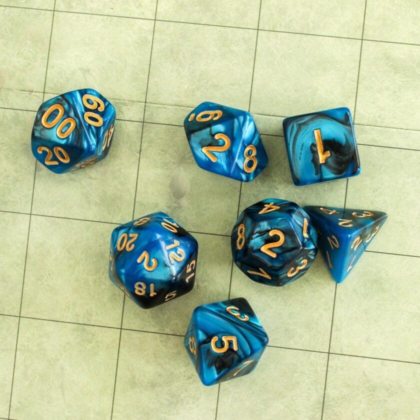 Blue Slush Dice Set - Image 5