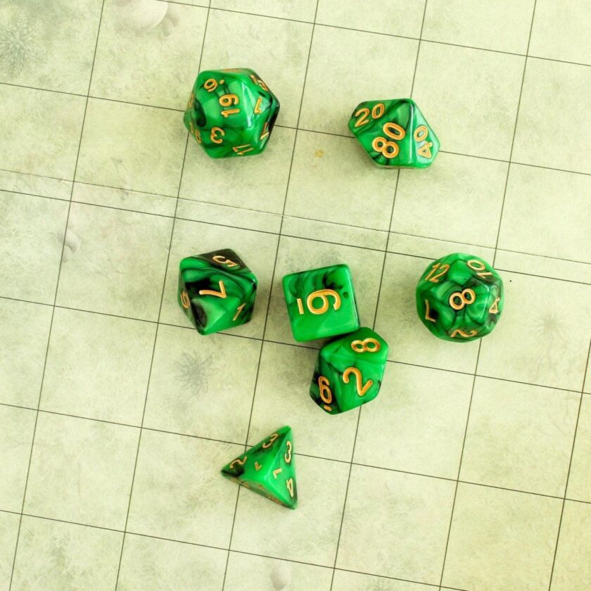 Green and Black Dice - Image 6