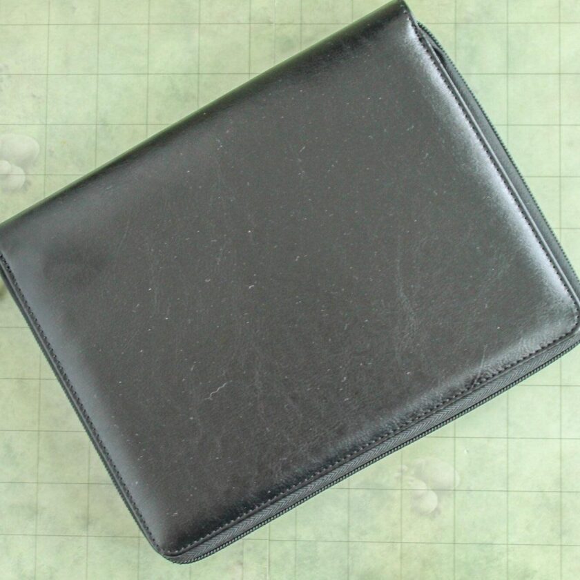 Black Leather Mystery Blind Folder - Image 3