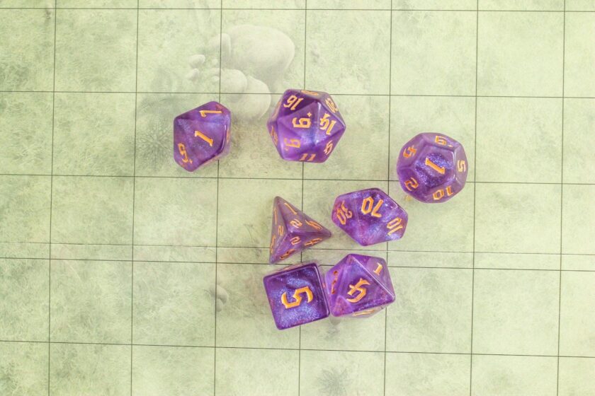 Purple Fog Dice Set - Image 5