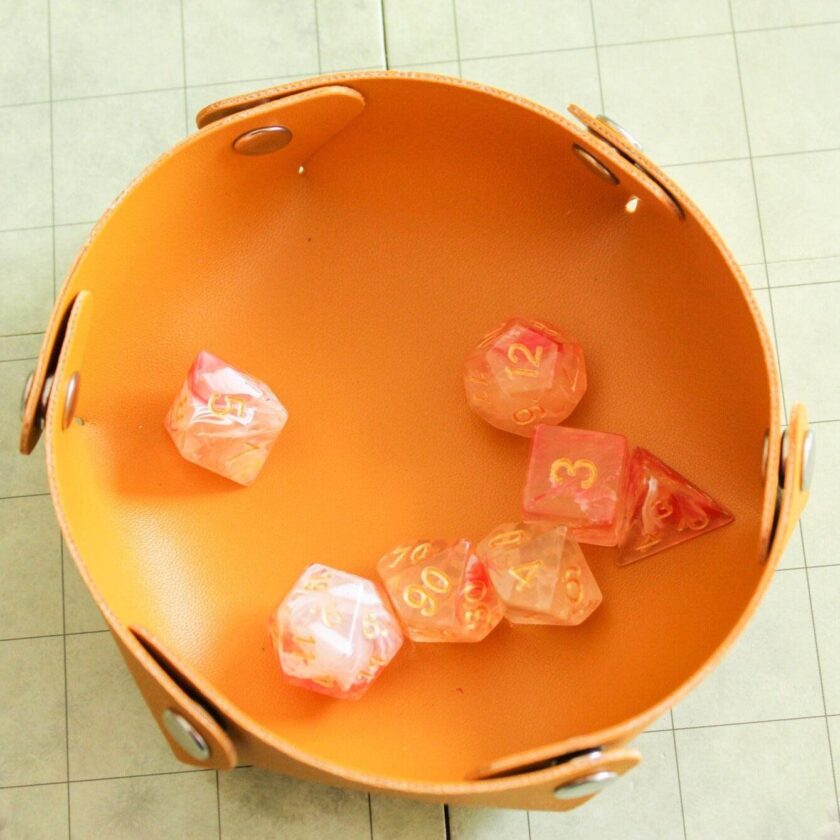 Peach Nebula Dice Set - Image 3