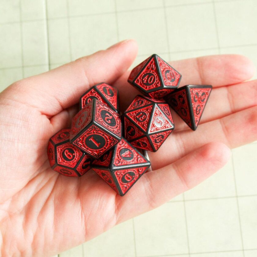 Red Zoltar Dice Set - Image 2