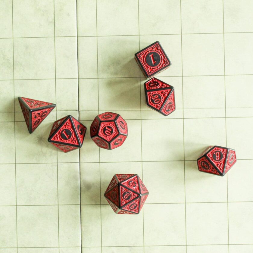 Red Zoltar Dice Set - Image 5