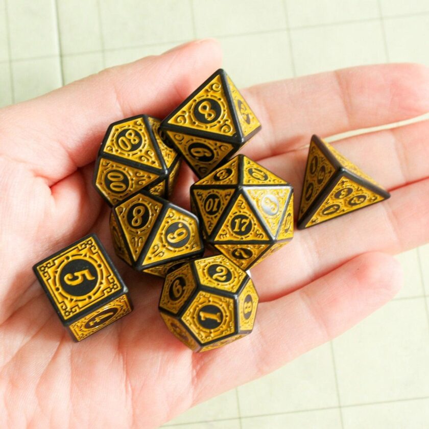 Zoltar Yellow Dice Set - Image 6