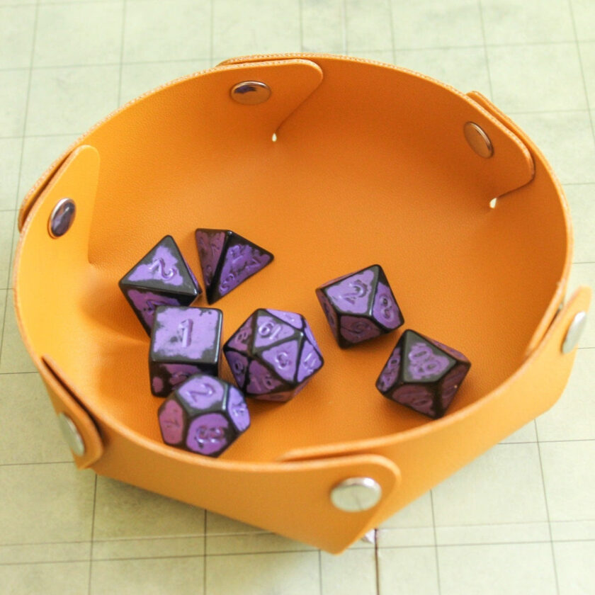 Archaic Dark Purple Dice Set