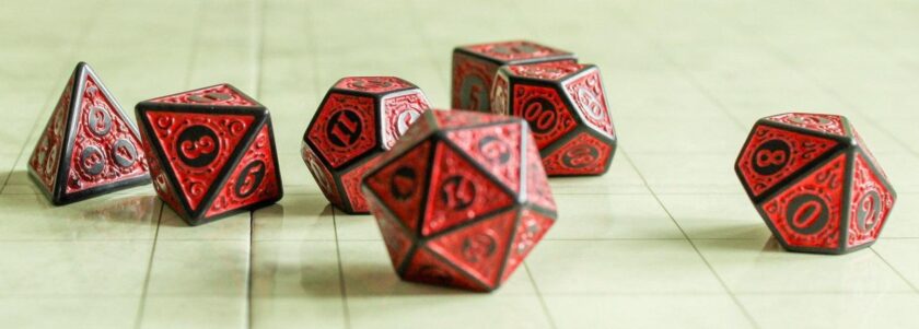 Red Zoltar Dice Set - Image 3