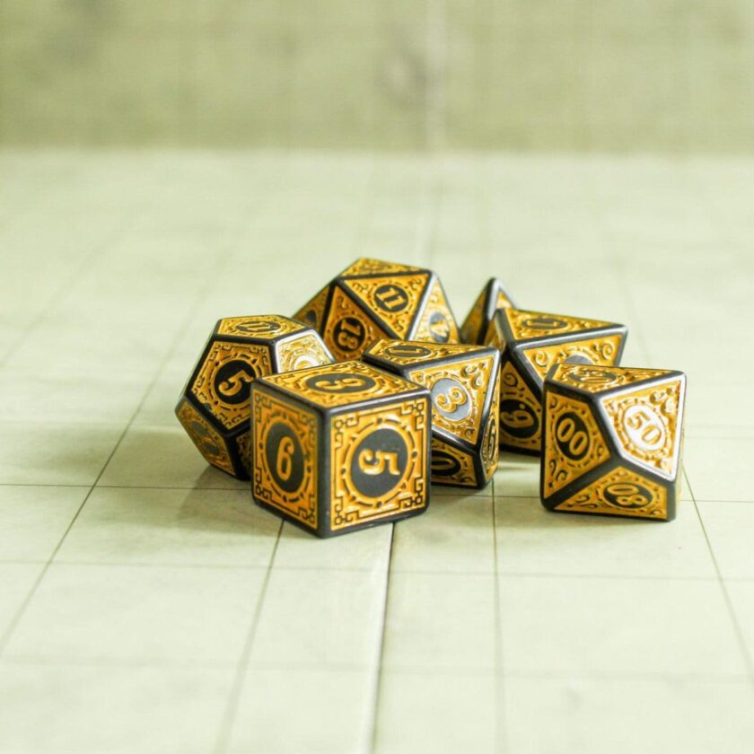 Zoltar Yellow Dice Set - Image 4