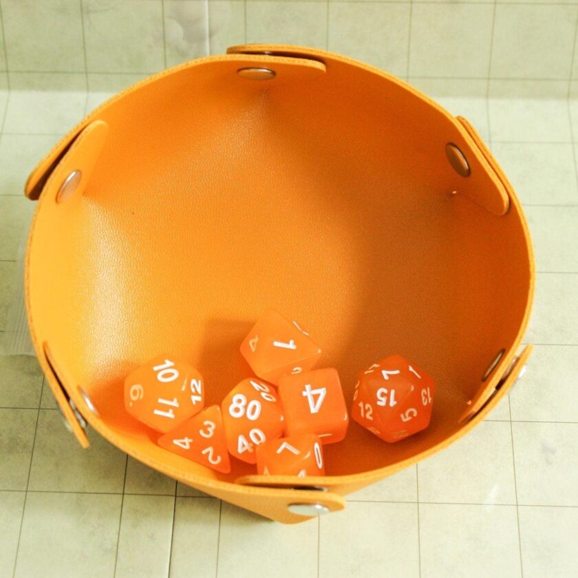 Orange DnD Dice Set - Image 7