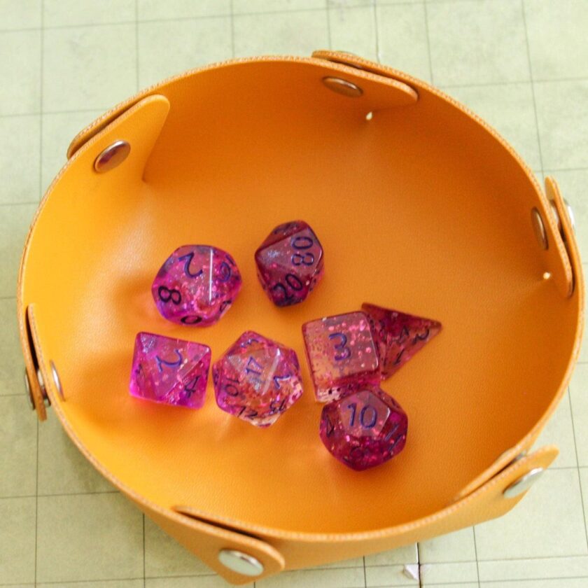 Purple Glint Dice Set - Image 2