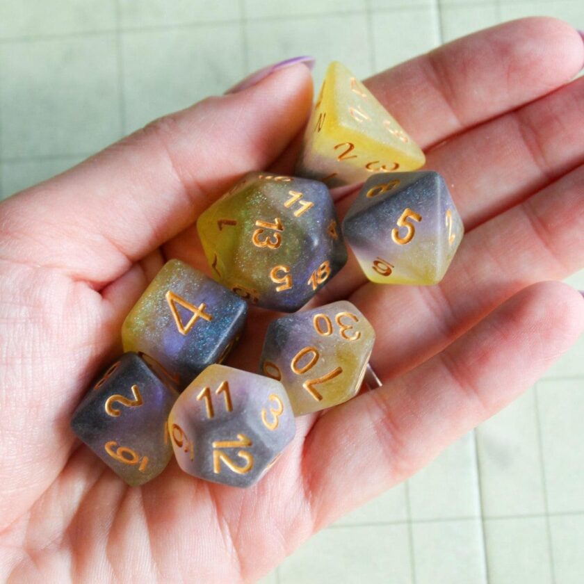 Non-Binary Flag Dice