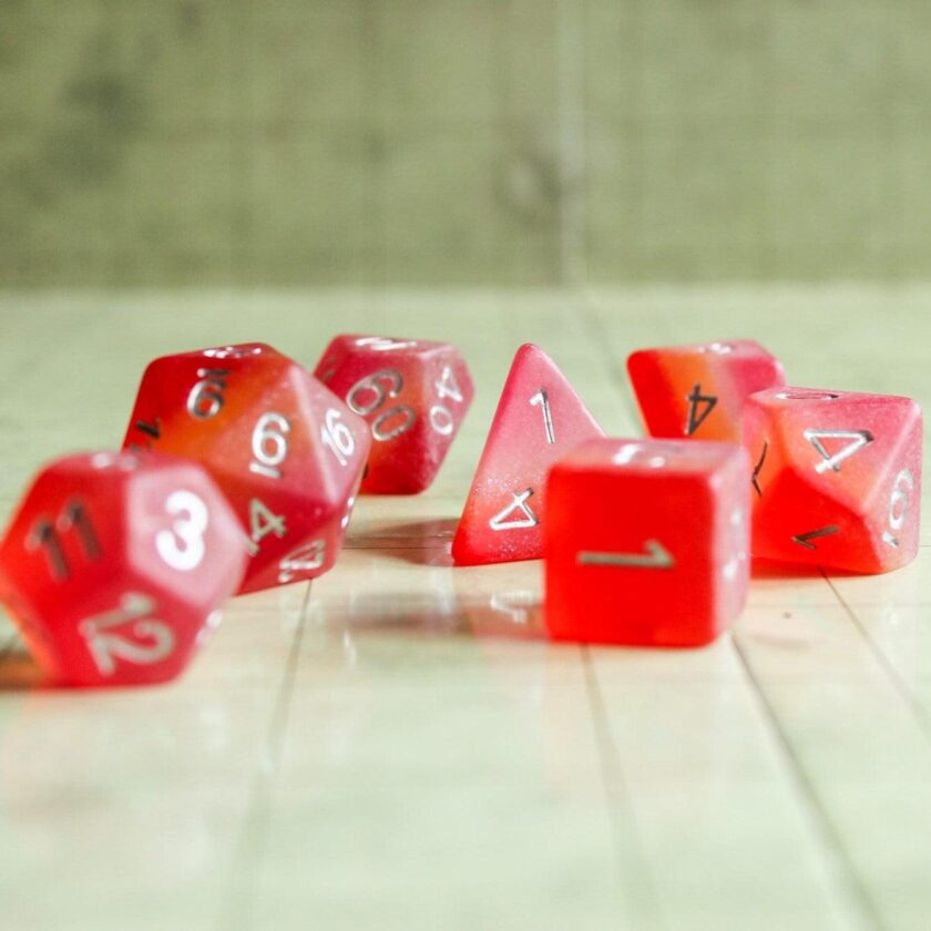 Lesbian Flag Dice