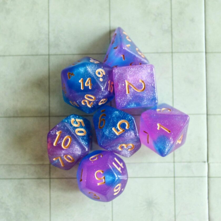 Mermaid Dice Set