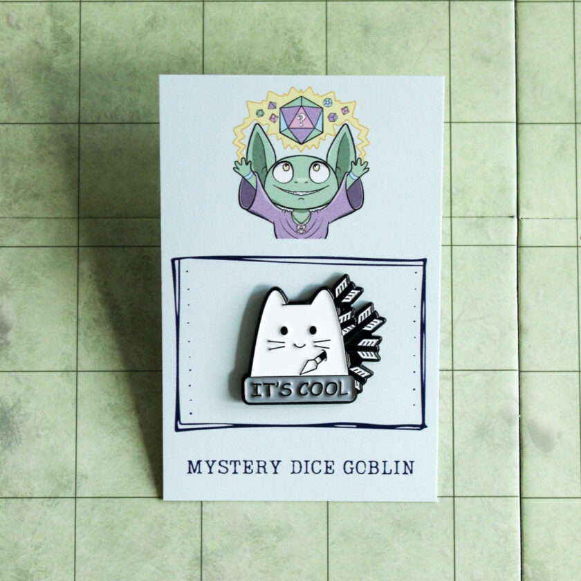 It's Cool Cat Pin - Image 3