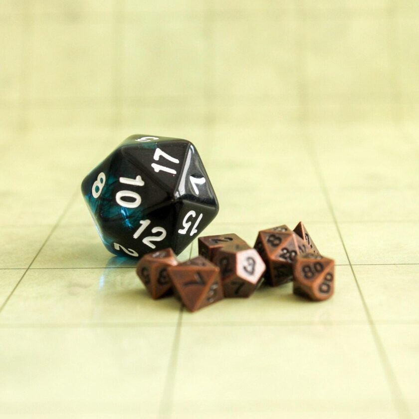 Bronze Small Mini dice - Image 2