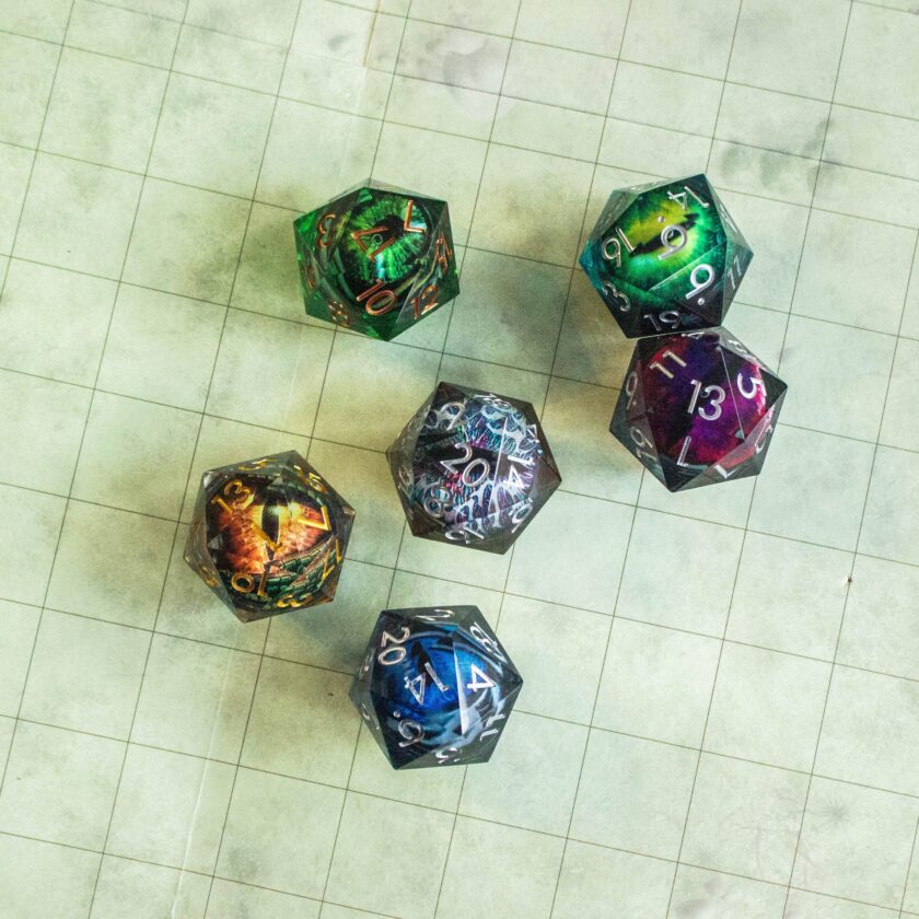 D20 Dice Liquid Core Chunky - Image 4