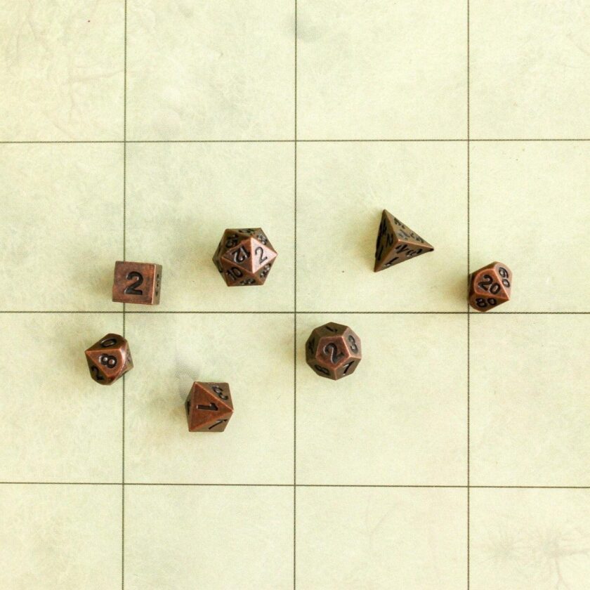 Bronze Small Mini dice - Image 6