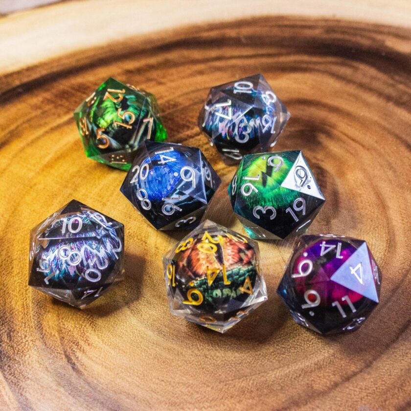 D20 Dice Liquid Core Chunky - Image 5