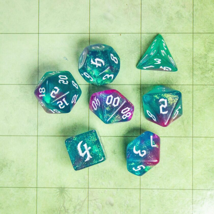 Blue and Purple Fog Dice - Image 4