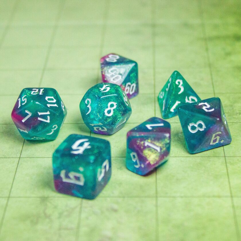 Blue and Purple Fog Dice - Image 3