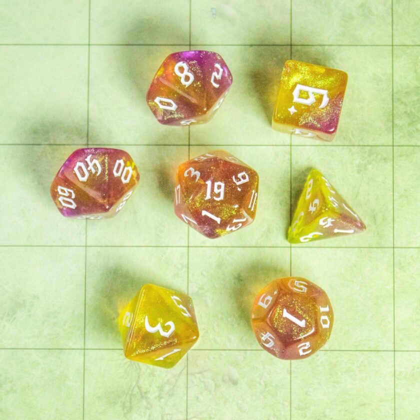 Yellow Fog Dice