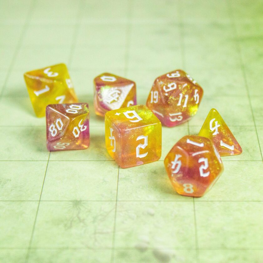 Yellow Fog Dice - Image 2