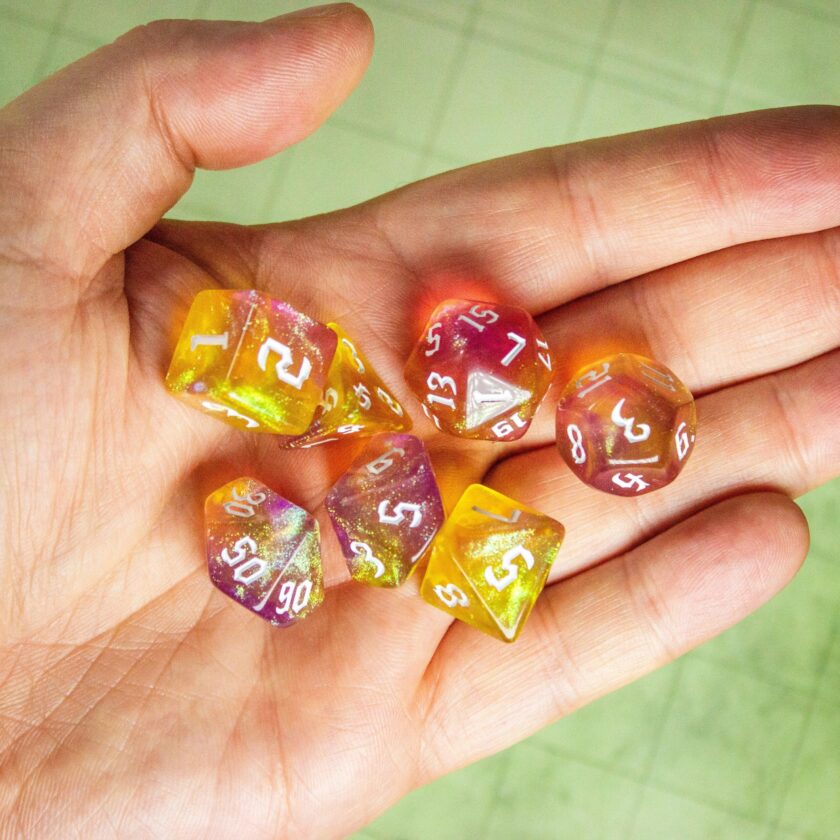 Yellow Fog Dice - Image 4