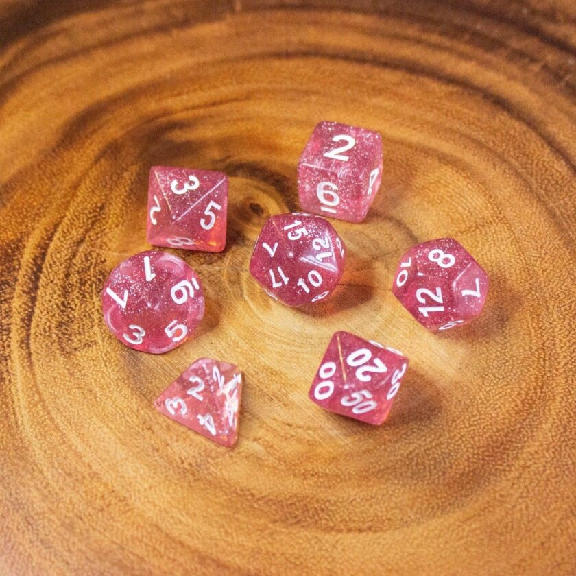 Rose Shimmer Dice - Image 6