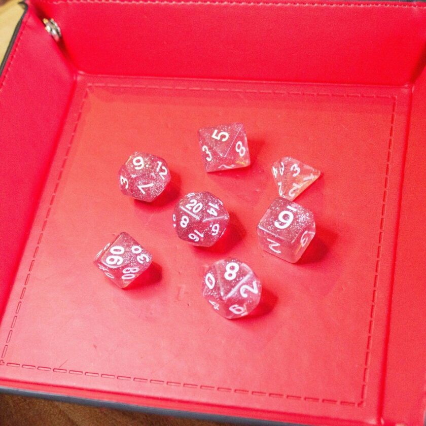 Rose Shimmer Dice - Image 7