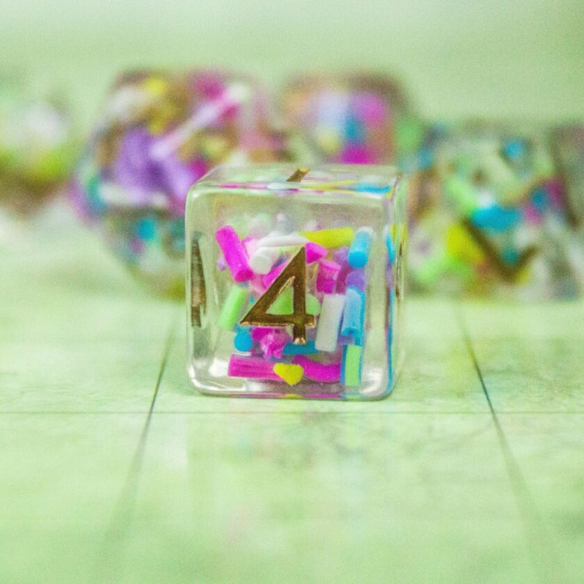 Funfetti Dice Set