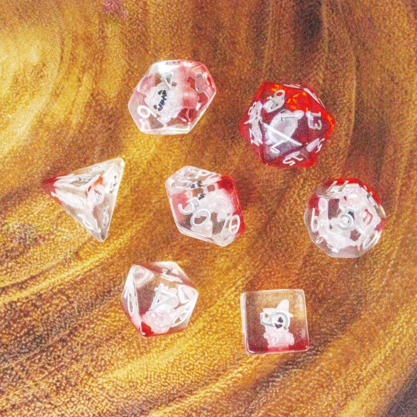 Ghost Halloween Dice Set - Image 9