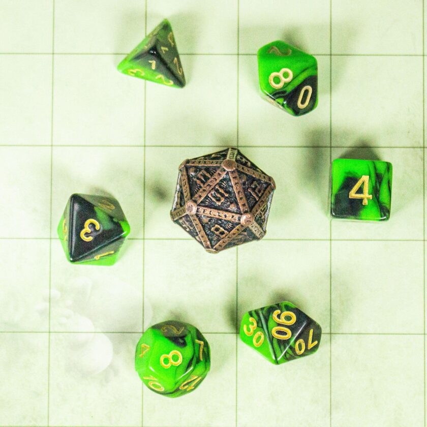 Mystery Resin Set with Metal D20 - Image 2