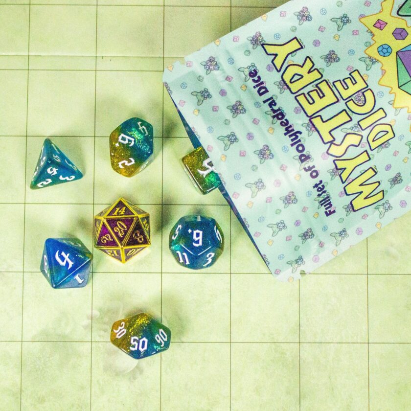 Mystery Resin Set with Metal D20 - Image 3