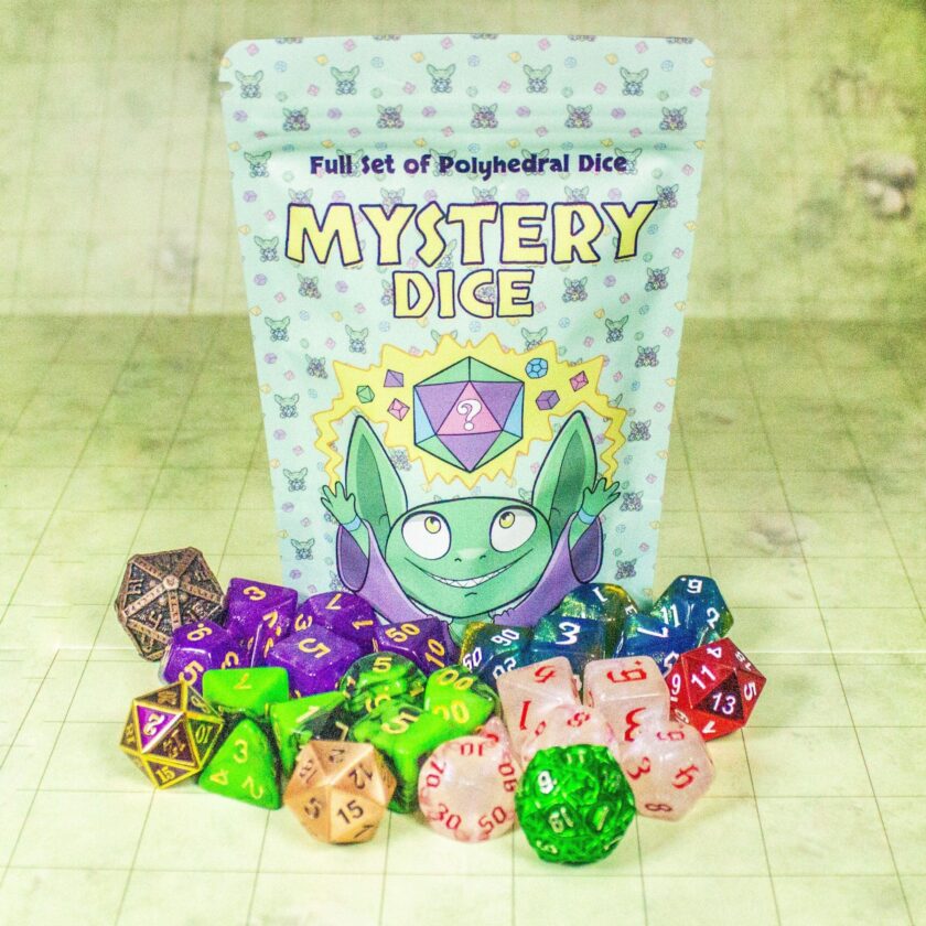 Mystery Resin Set with Metal D20 - Image 4