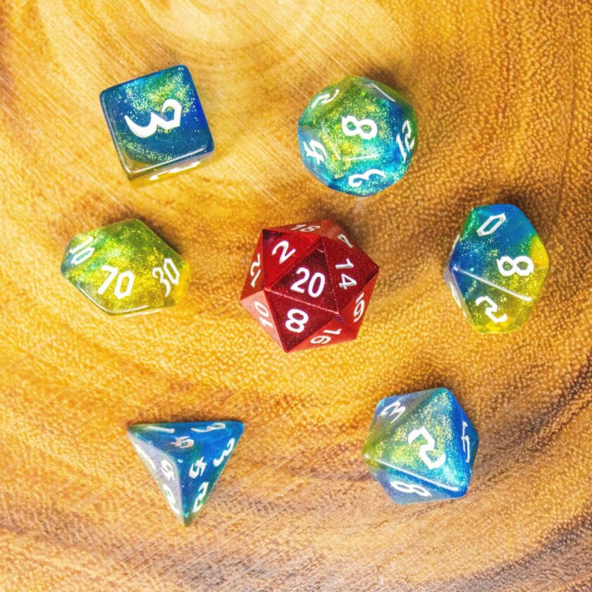 Mystery Resin Set with Metal D20 - Image 5