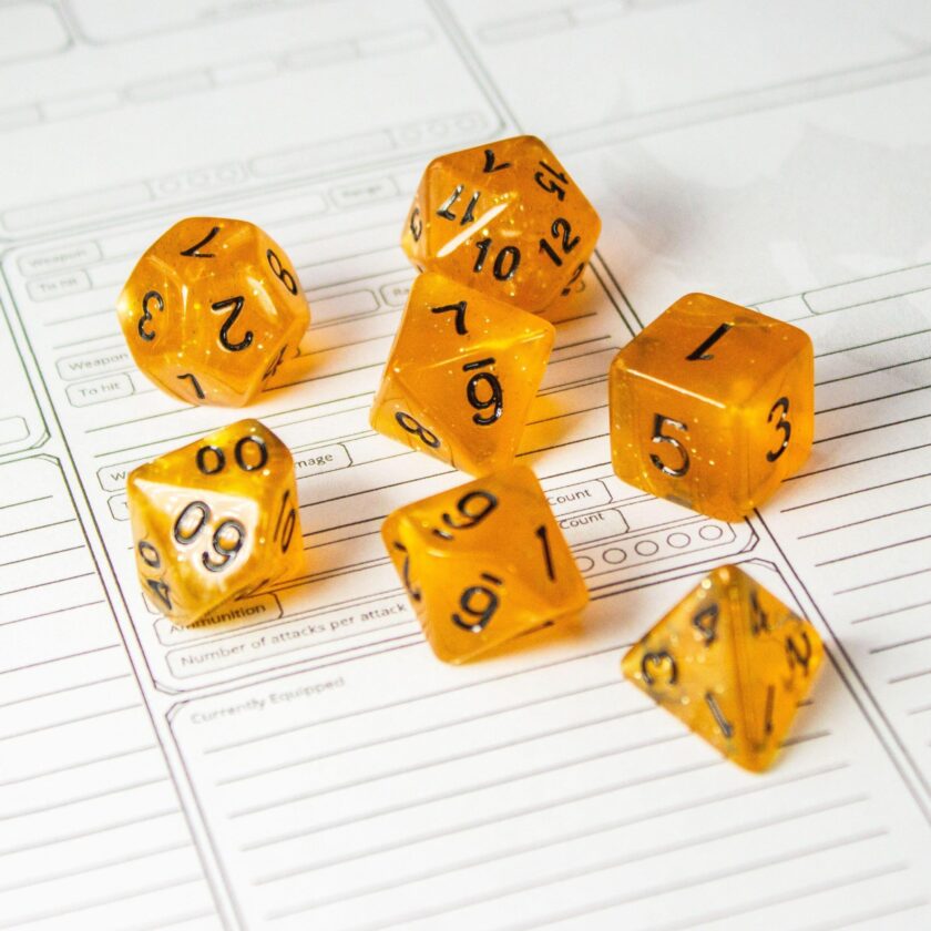 Honey Shimmer Dice - Image 2