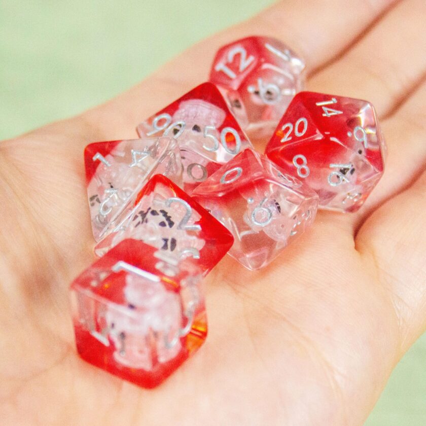 Ghost Halloween Dice Set - Image 3