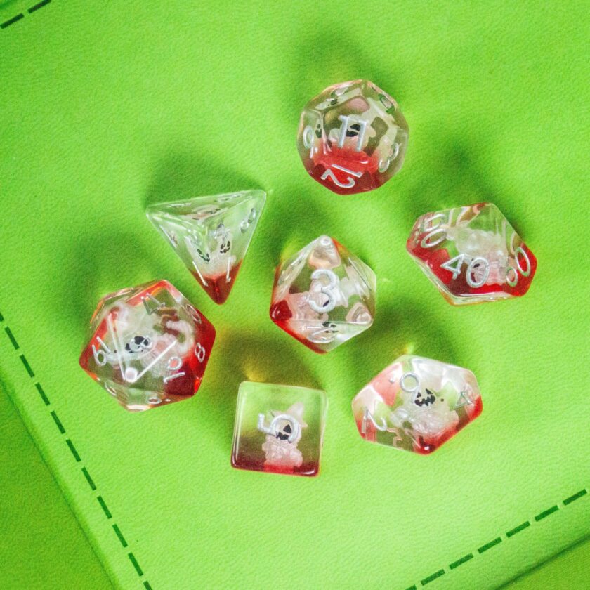 Ghost Halloween Dice Set - Image 4