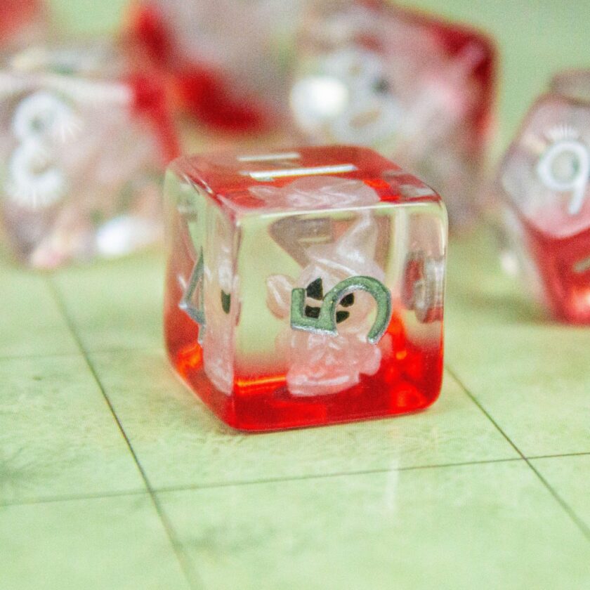 Ghost Halloween Dice Set