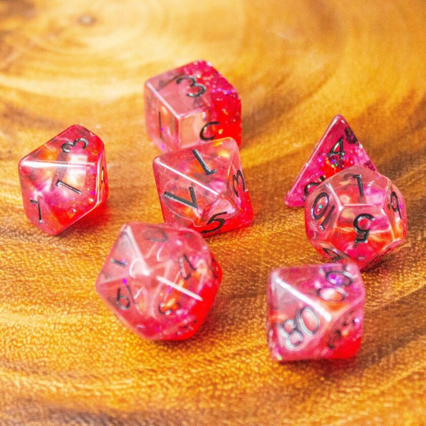 Red Evil Eye dice - Image 6