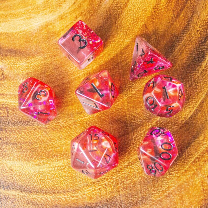 Red Evil Eye dice - Image 7